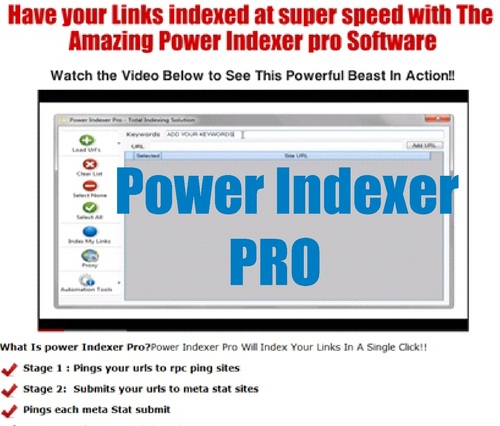 Product picture Power Indexer Pro