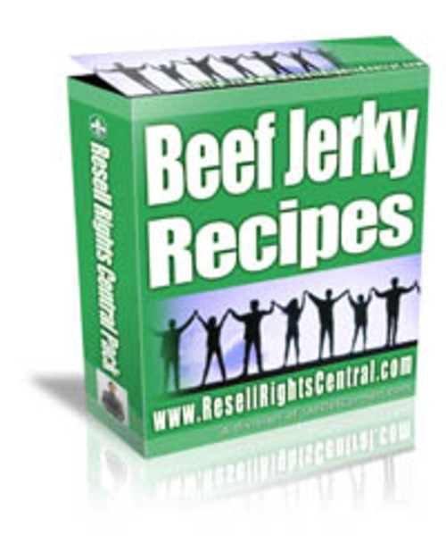 Product picture Beef Jerky Recipes